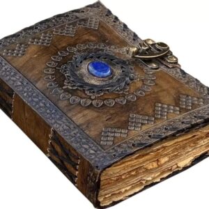 Vintage Leather Journal Stone