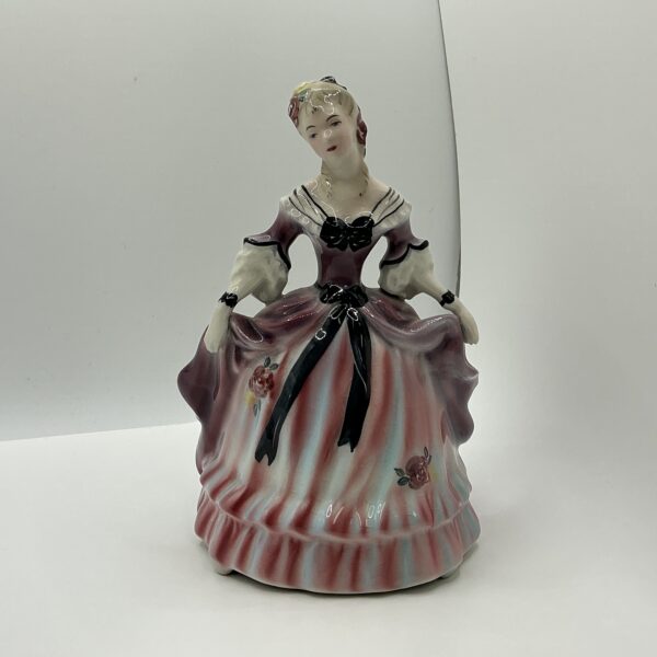 Vintage Goldscheider “Marie Antoinette” Musical Figurine by Peggy Porcher – Plays Anniversary Waltz
