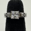 Sterling Silver and Cubic Zirconia Ring