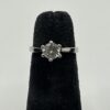 Vintage Sterling Silver Cubic Zirconia o.75 ct