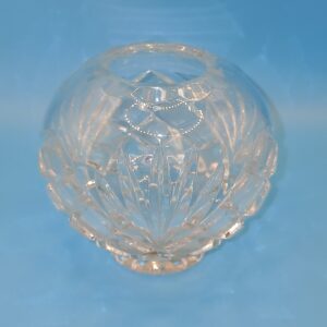 Galway Irish Crystal Cut Glass Rose Bowl Vase