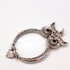 Vintage Owl Magnifying Glass Pendant