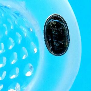 Murano Hand-Blown Glass Hat Bowl with Bullicante Bubbles – Italy