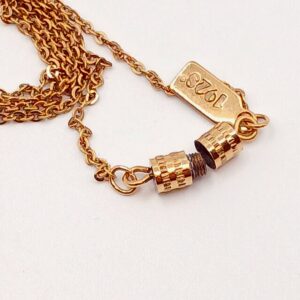 Delicate Gold Flower Necklace – 1928 Jewelry