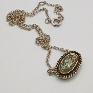 Unique Swirled Pendant Necklace by Sarah Cov