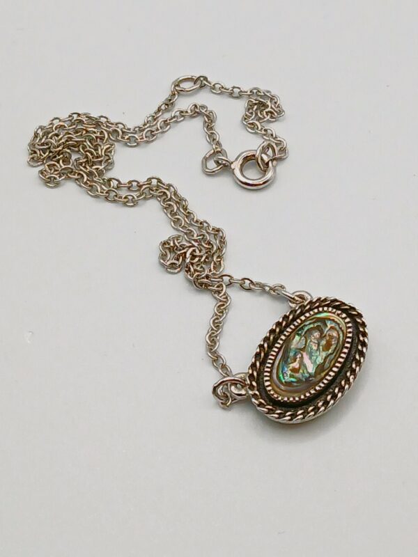 Unique Swirled Pendant Necklace by Sarah Cov