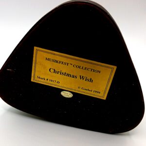 Holiday Fireplace Music Box – Plays “Christmas Wish”