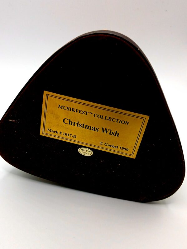 Holiday Fireplace Music Box – Plays “Christmas Wish”